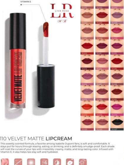 110 Velvet Matte Lıpcream