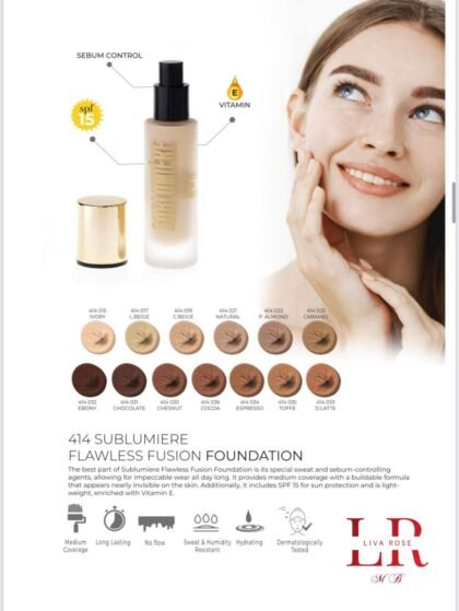 414 SUBLUMIERE FLAWLESS FUSION FOUNDATION