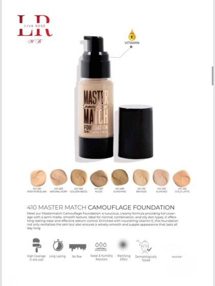 410 Master Match Camouflace Foundatıon